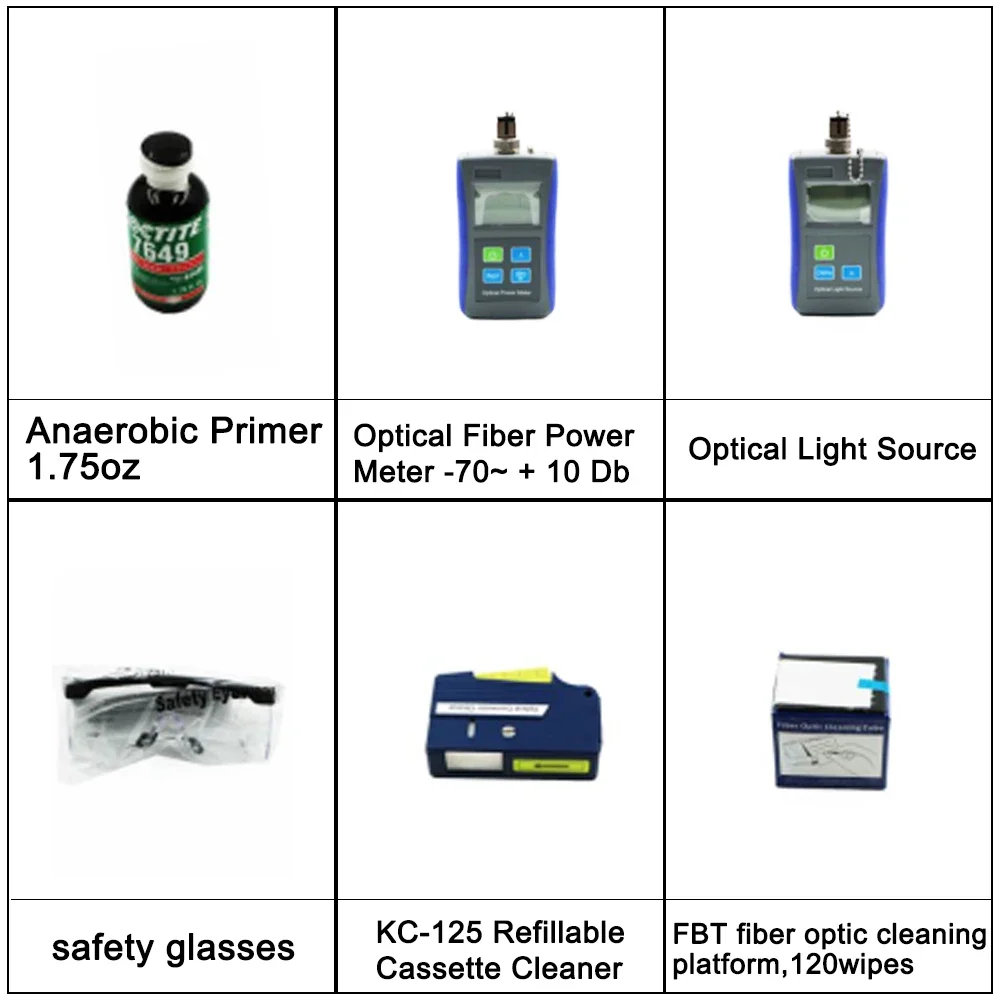 FCST210606 волоконно-оптический шикарный набор инструментов с четырьмя потерями для