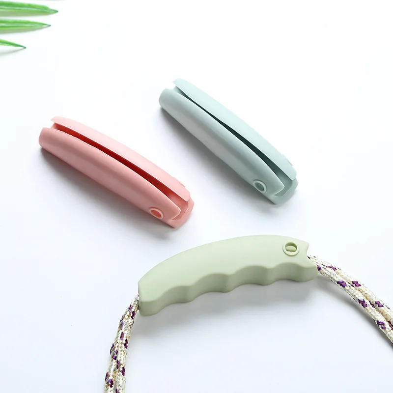 

Silicone Portable Vegetable Device Labor Saving Shopping Bag Carry Holder With Keyhole Handle Comfortable Grip Protect Hand Tool