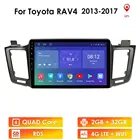 Автомобильный мультимедийный видеоплеер с GPS-навигацией, Android 10, для Toyota RAV4 2013, 2014, 2017, 2015-10,1, 2 DIN, дюйма, автостерео, Wi-Fi, 4G, SWC