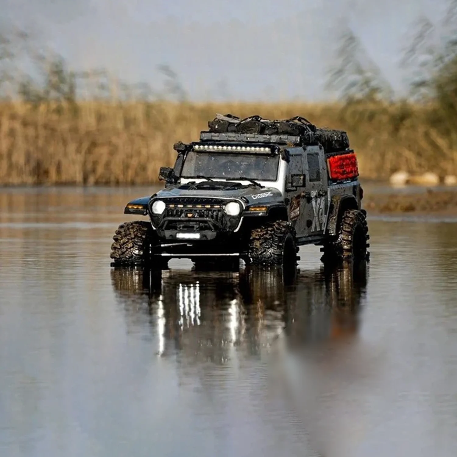 4WD CORSSRC 1/8 RC Гусеничный EMO X4 Альпинистские автомобили 4x4 Внедорожники 2-скоростная