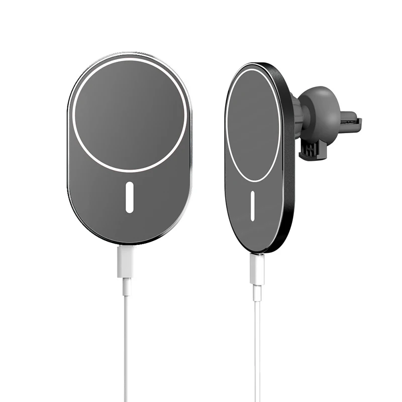 

15W Magnetic Wireless Car Charger Air Vent Mount for IPhone 12 Pro Max/Mini Fast Charging Car Phone Holder for IPhone 12/13