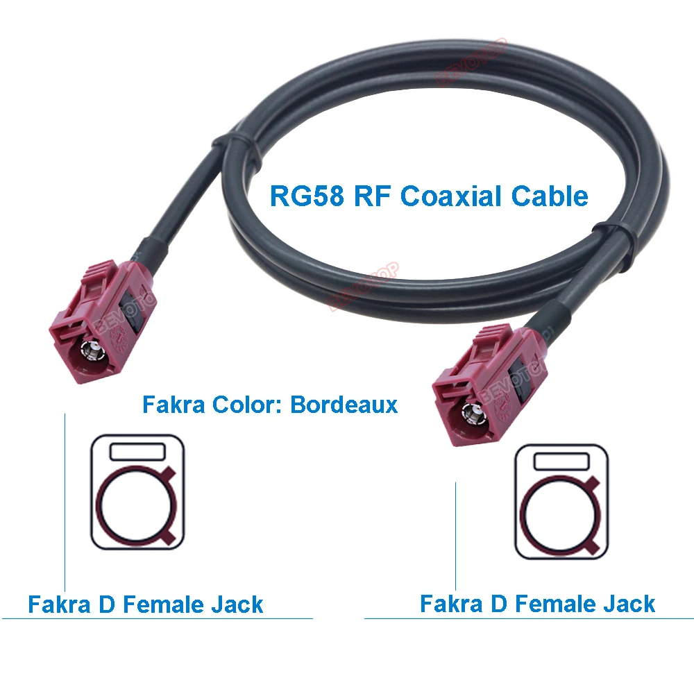 

BEVOTOP RG58 кабель Fakra перемычка 10см~30м