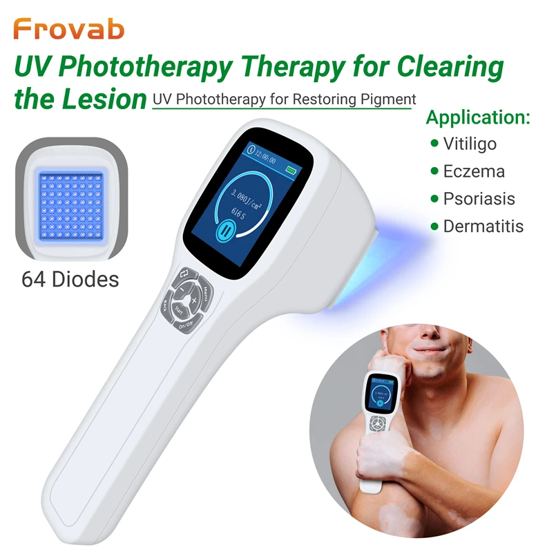 Профессиональный инструмент для фототерапии дерматита пятен и псориаза