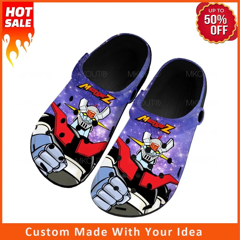 

Cartoon Manga Mazinger Z Anime Comics Home Clogs Custom Water Shoes Mens Womens Teenager Shoe Garden Clog Beach Hole Slippers