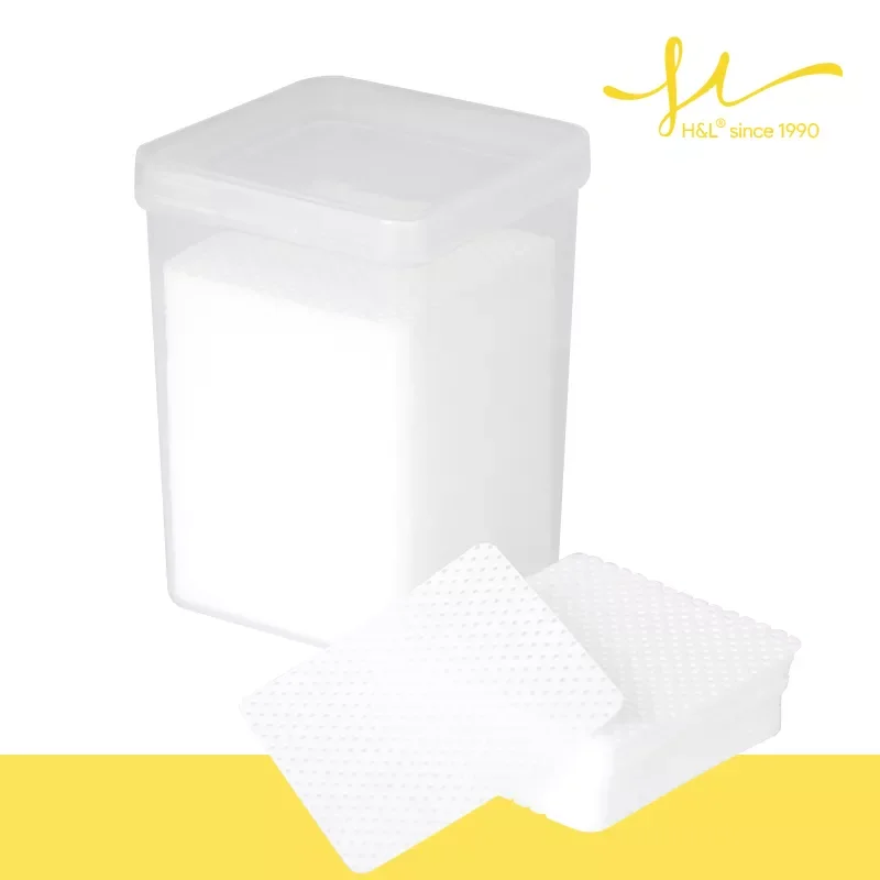 

200PCS/Pack Lint-Free Paper Cotton Wipes Eyelash Glue Remover Wipe Clean Cotton Sheet Nails Art Cleanin Cleaner Pads