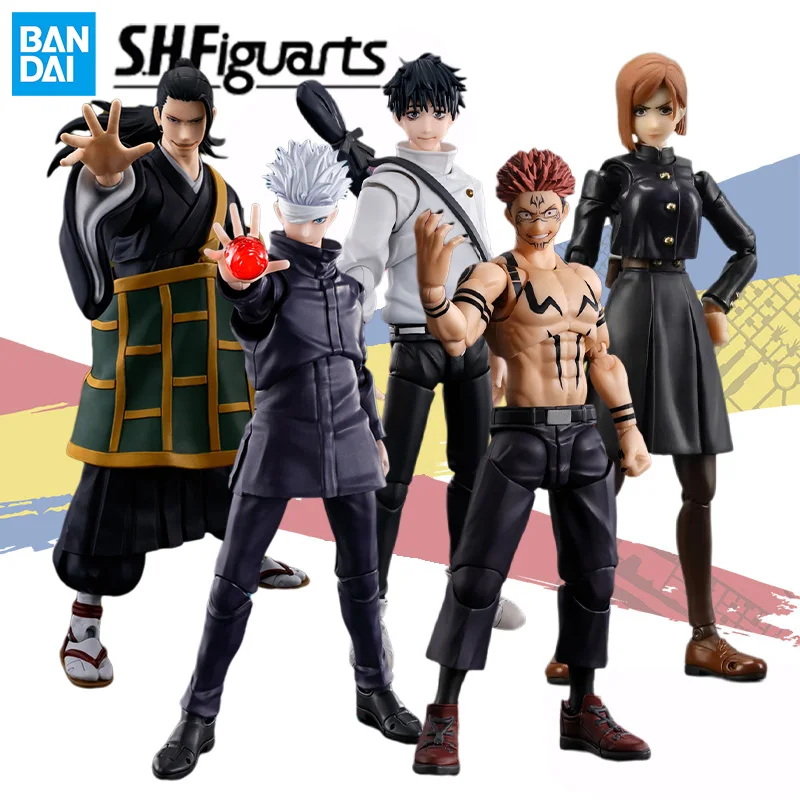 Фигурка Bandai S.H. Фигуртс SHF juютсу Kaisen Satoru Gojo Itadori Yuji Ryomen Sukuna Аниме Фигурка Готовая модель игрушки