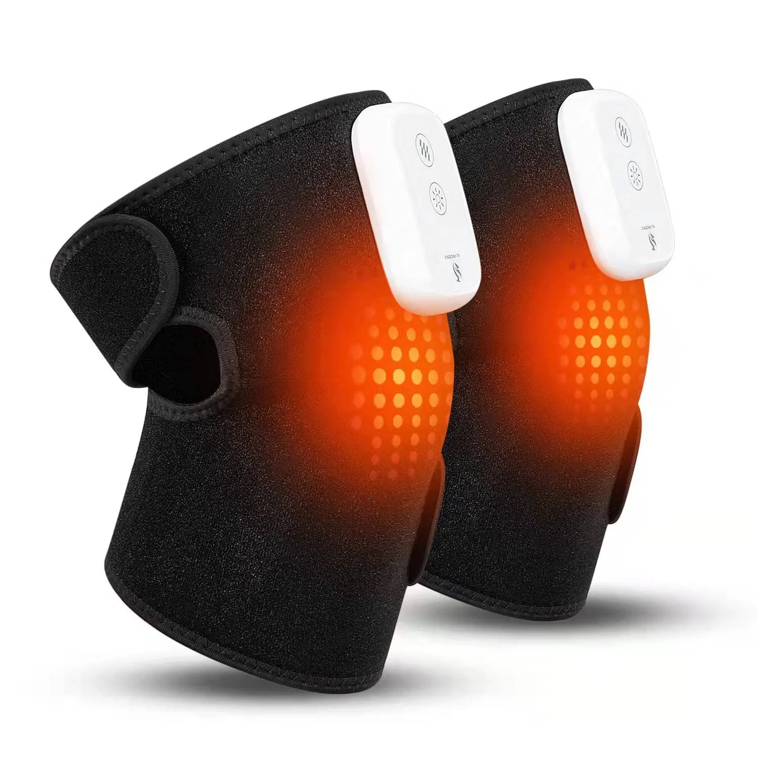 

Phenitech Cordless Heating Knee Massager, Vibration Knee Brace Wrap for Knee, Leg Massager