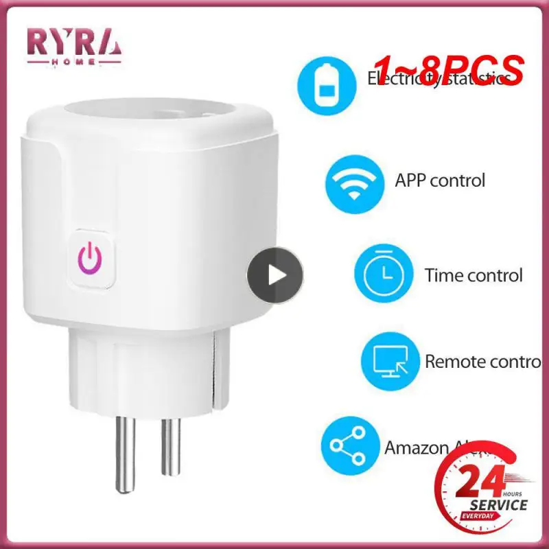 

Умный Wi-Fi адаптер 16 А с пультом ДУ, 1-8 шт.