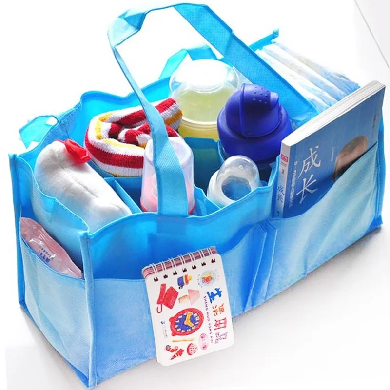 

Portable Mother's Bag Mommy's Bag Non-woven Inner Bag Multi-functional 7-compartment Mommy's Bag Maternal and Infant Supplies