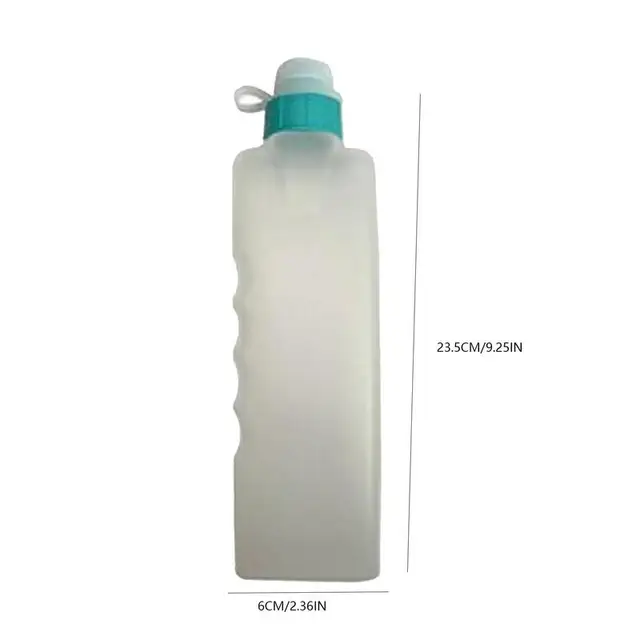 Squeeze Sport Water Bottle 0.33Litre Leak Proof Hockey 330ml Wide Mouth Dust Cover Lid For Football Soccer Basketball Gym 6