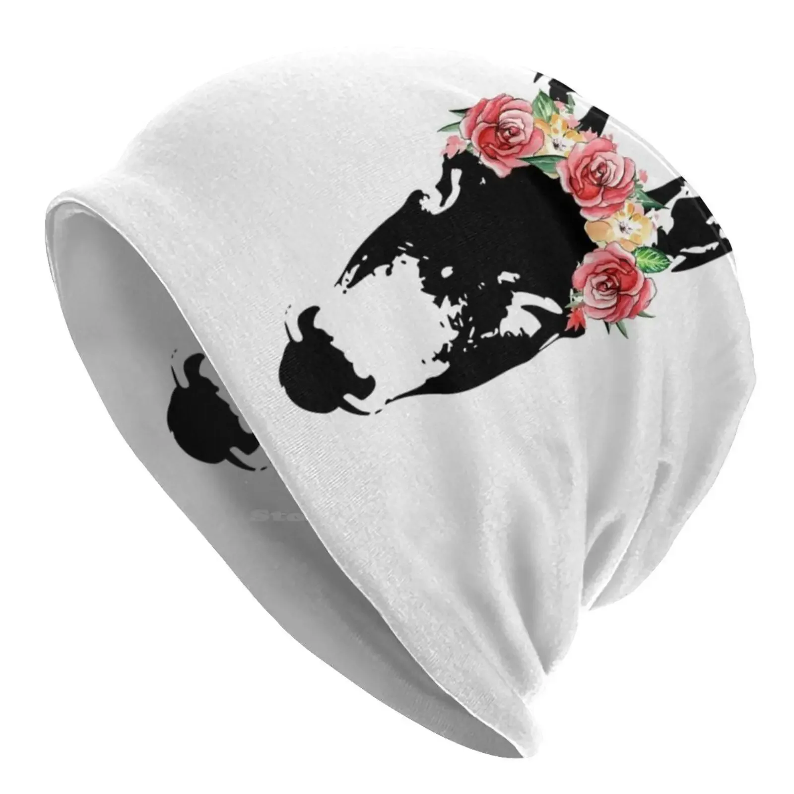 Повязка на голову с цветочным рисунком осла вязаная шапка в подарок ослику