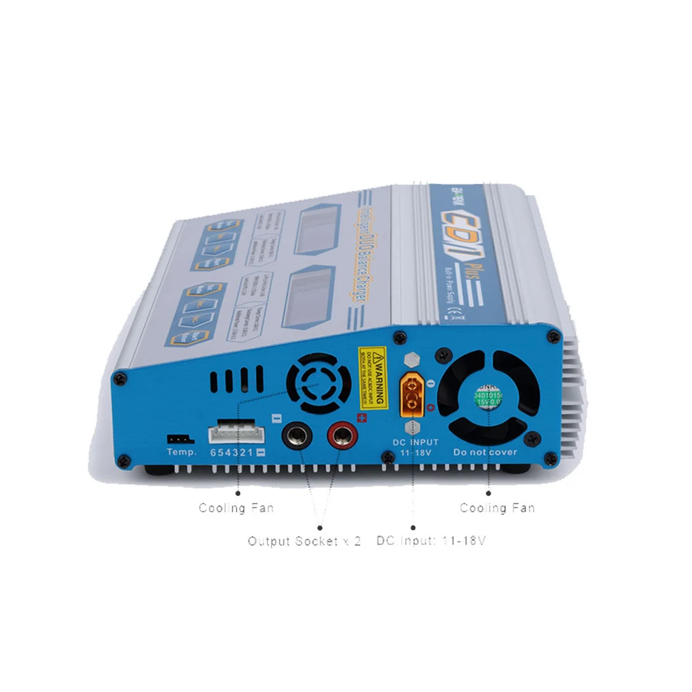 

Ev-Peak Aircraft model-CD1-XR dual-channel 100W lithium battery high-power intelligent balance charger