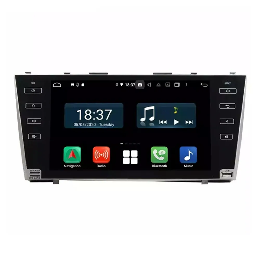 

9" 8 Core 8+128G Android 12 MT8667 Car Multimedia Player For Toyota CAMRY 2007-2011 Radio Touch Audio Carplay Stereo DSP