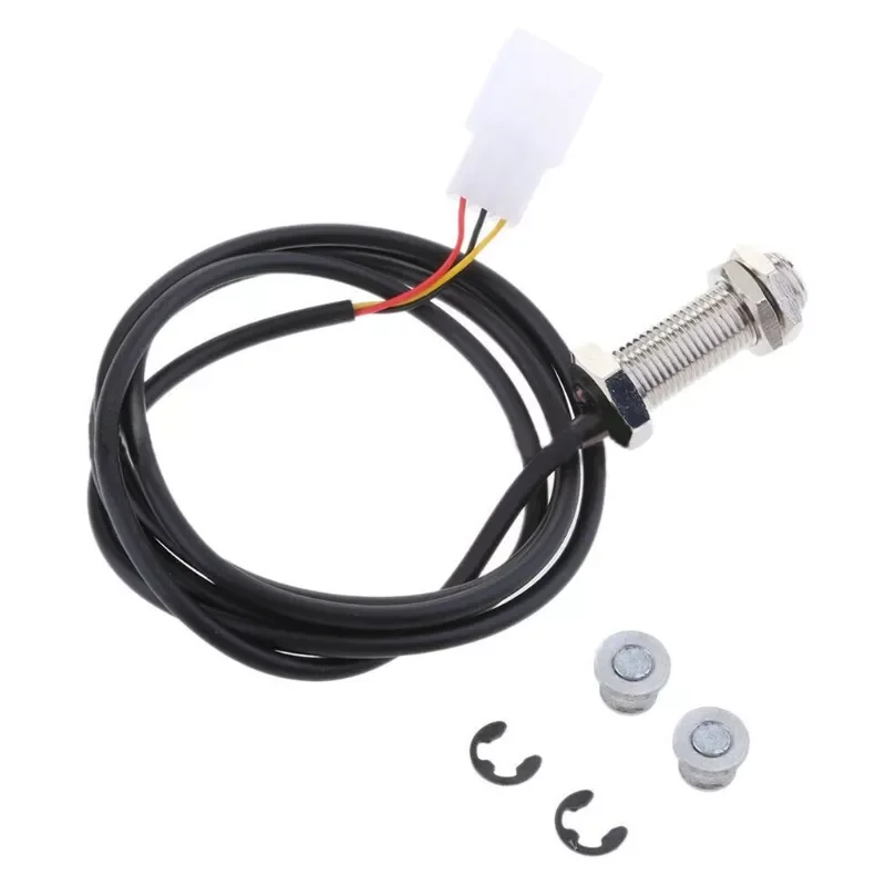 

1X Sensor Cable + 2X Magnet Wires For Motorcycle Digital ATV Odometer Speedometer Accessories Replacement