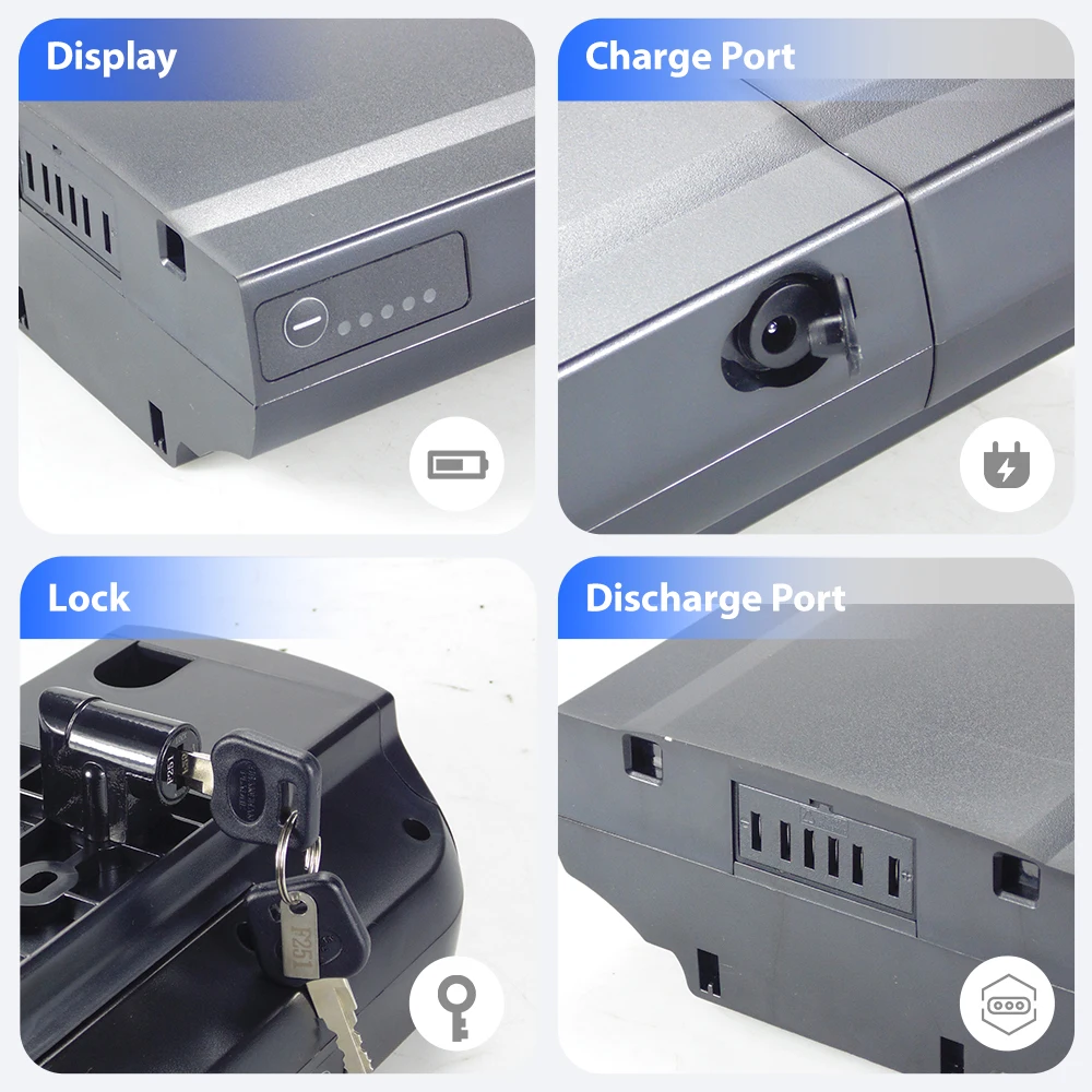 Аккумулятор для электровелосипеда Arcade cycles JCEB360-1136V Rear Pack 10.4ah 11.6ah для Phylion XH370-13J Wall-ES (art.: 3920db4879bc8) - 3920db4879bc8