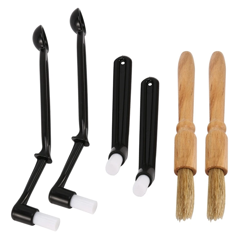 

12 Pcs Coffee Machine Cleaning Brush Set Machine Cleaning Brush Tool With Spoon, Coffee Grinder Cleaning Brush