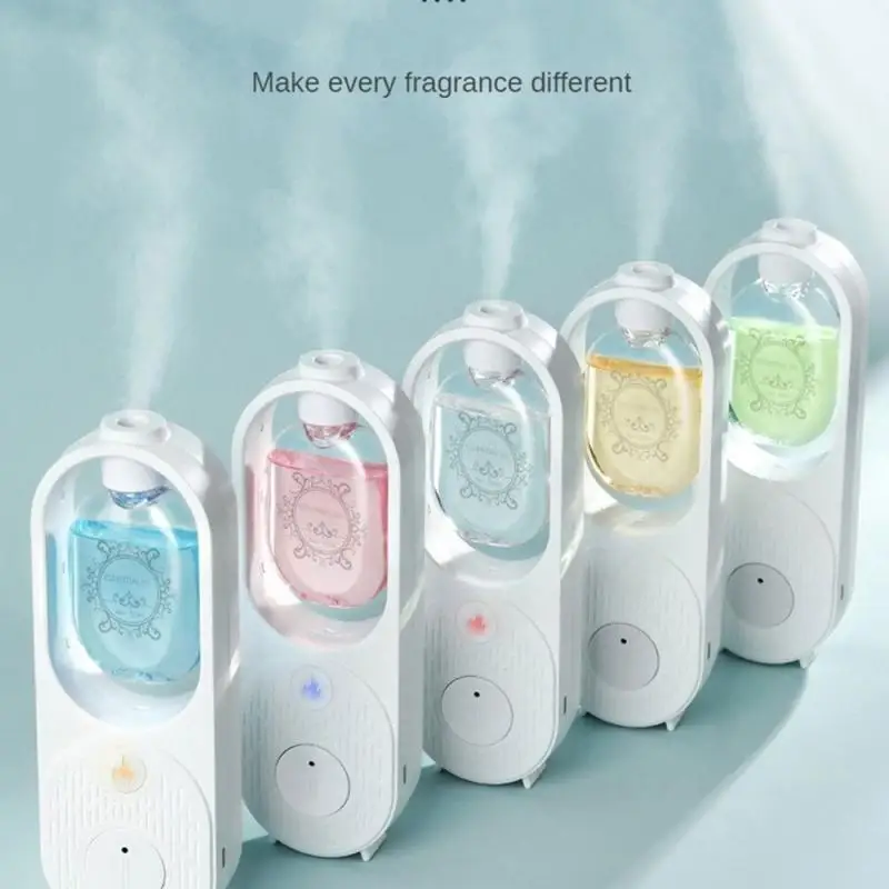 

New Automatic Fragrance Spray Air Freshener Hotel Toilet Car Long-lasting Deodorization Spray Fragrance Machine Flame Diffuser