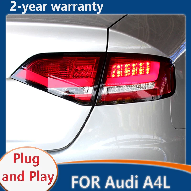 

Tail lamp For Audi A4 A4L taillight B8 Sedan LED Auto 2009-2012 Taillights Rear Lamp Dynamic Turn Signal High Brightness