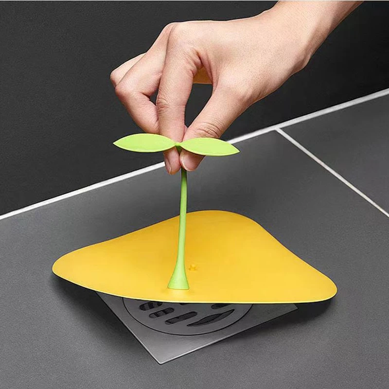 

Милая силиконовая прокладка для слива пола, дезодорирующая прокладка для слива туалета, антизапаховая Крышка для слива пола, пробка для вод...