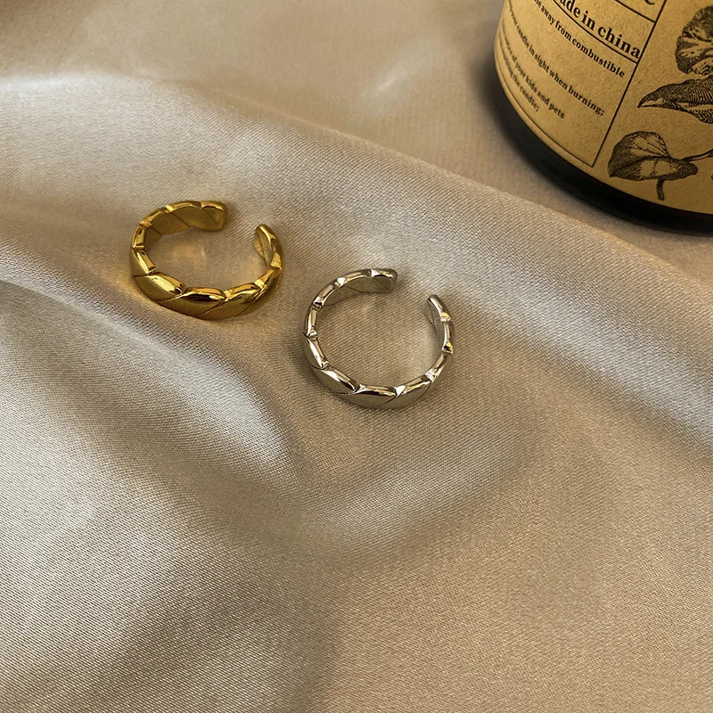 

Vintage Overlapping Dating Female Ring Finger Adjustable Rings For Girls Jewelry 2022 Trend Gift For Girlfriend Jewellery