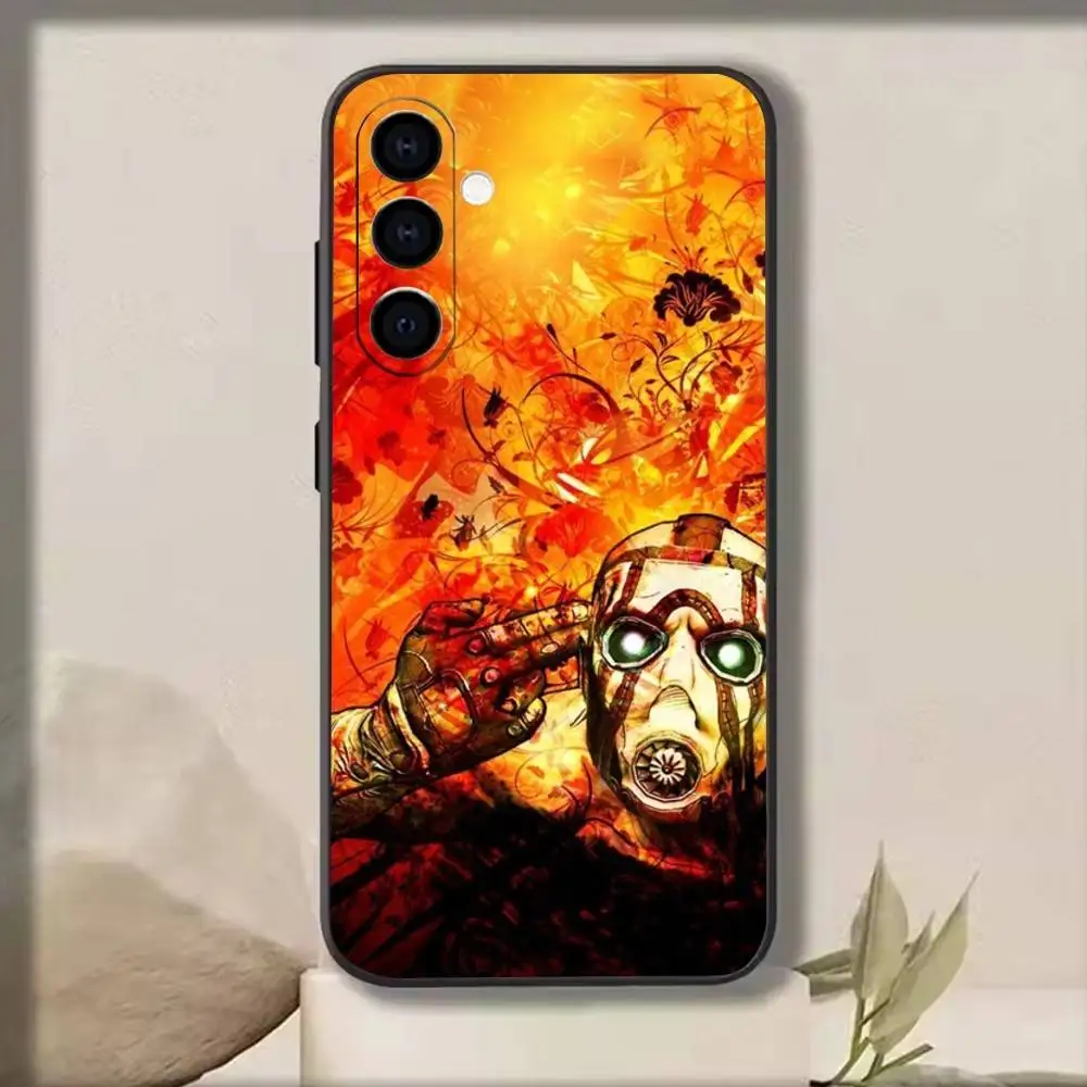Фото Чехол для телефона Borderlands для Samsung Galaxy A73, A72, A71, A70, A53, A52, A51 и других моделей, мягкий черный чехол №2