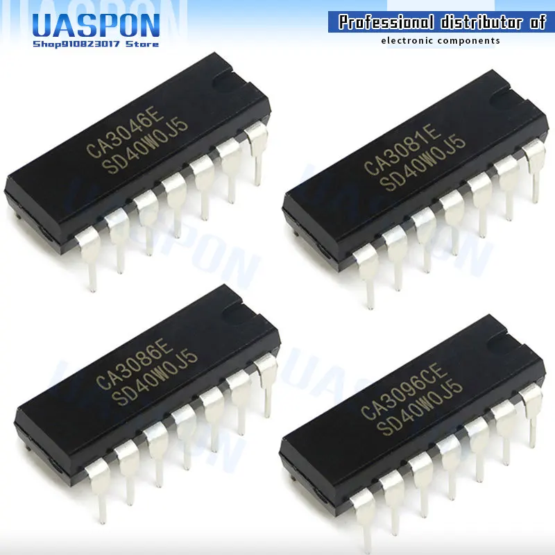 10 шт. CA3046 DIP14 CA3046E DIP-14 3046E DIP CA3081E CA3081 CA3086E CA3086 CA3096CE CA3096E CA3096