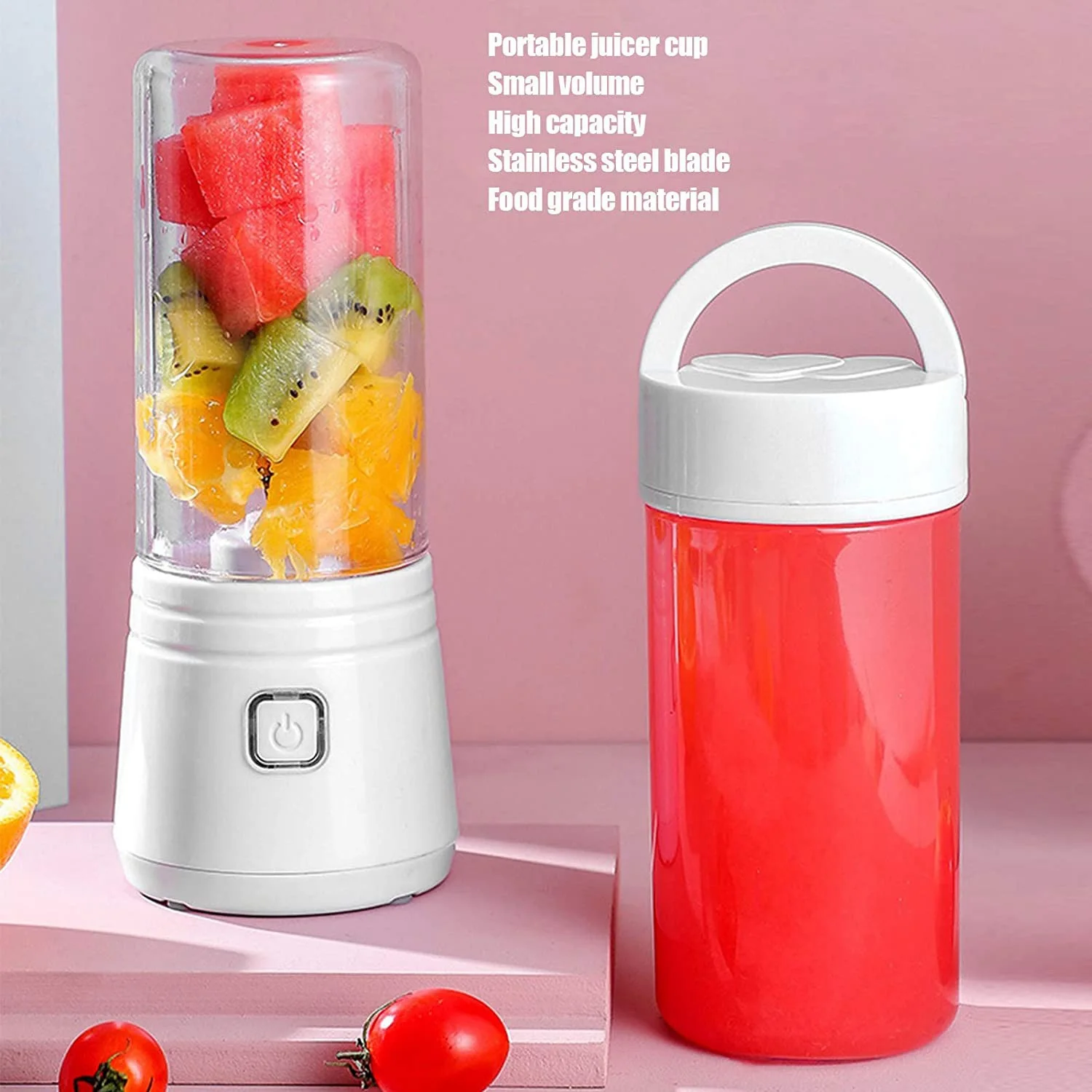 Электрический блендер портативная соковыжималка ручная USB-машина для