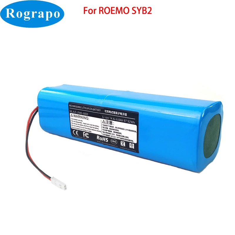 Новый 14,8 V 6800mAh Inr18650 M26-4s2p 4inr1 9/66-2 аккумулятор робота-пылесоса ROEMO SYB2