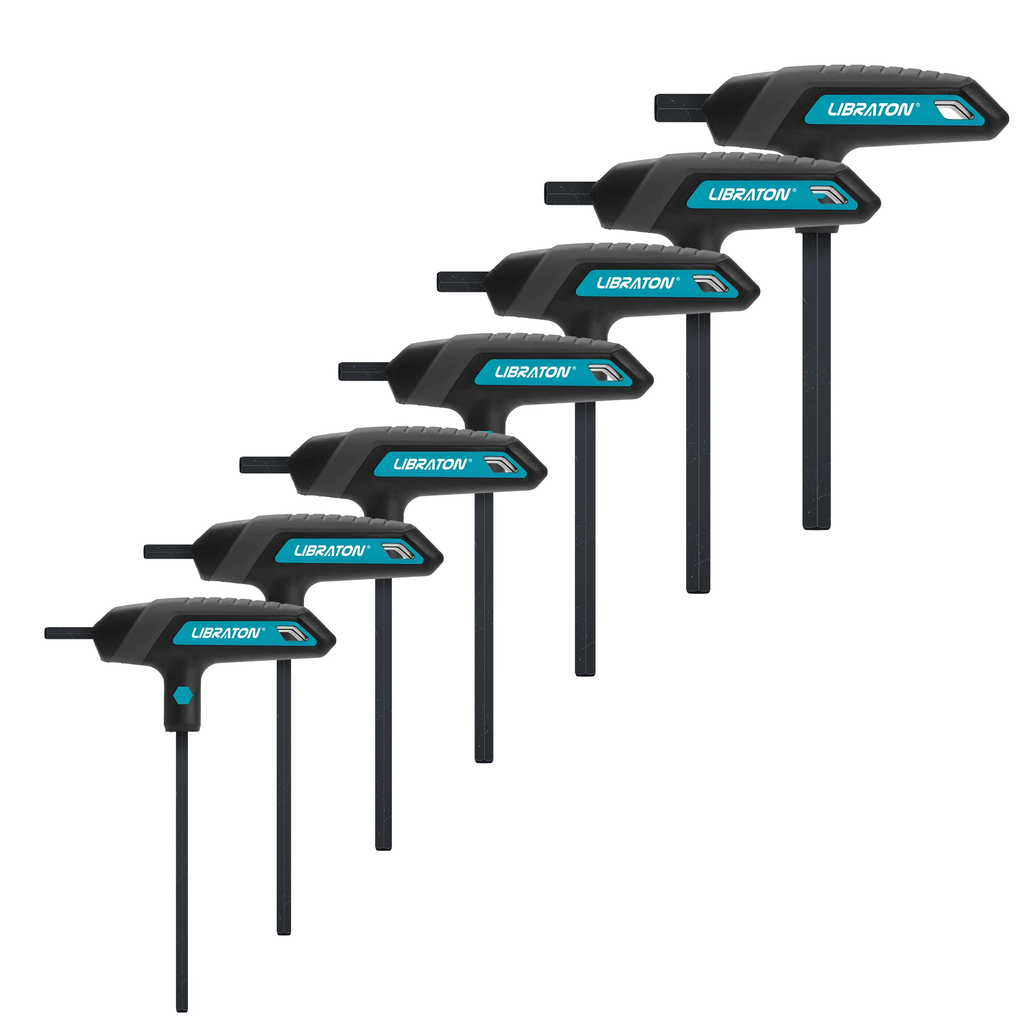 

LIBRATON набор шестигранных ключей 7 шт. хромованадиевая сталь