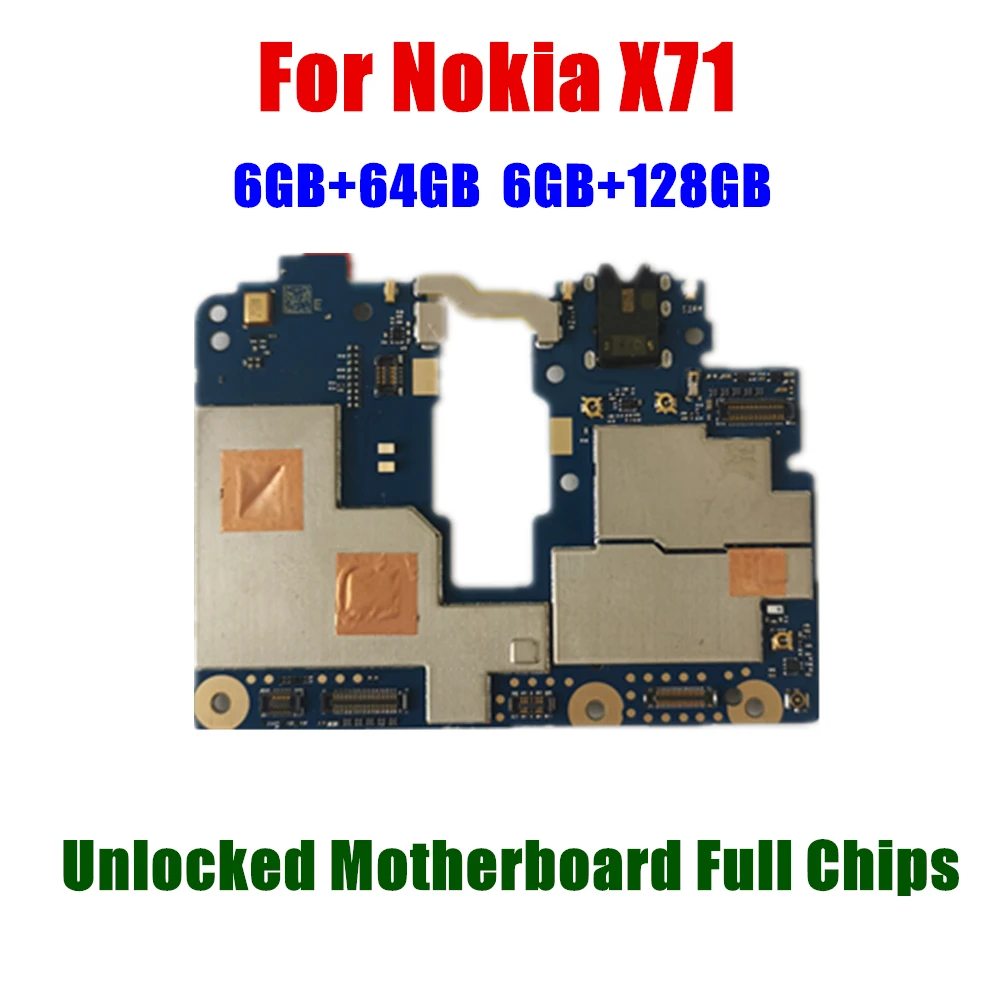 

Разблокированная мобильная электронная панель материнская плата схемы с прошивкой для Nokia X71 64 Гб 128 ГБ
