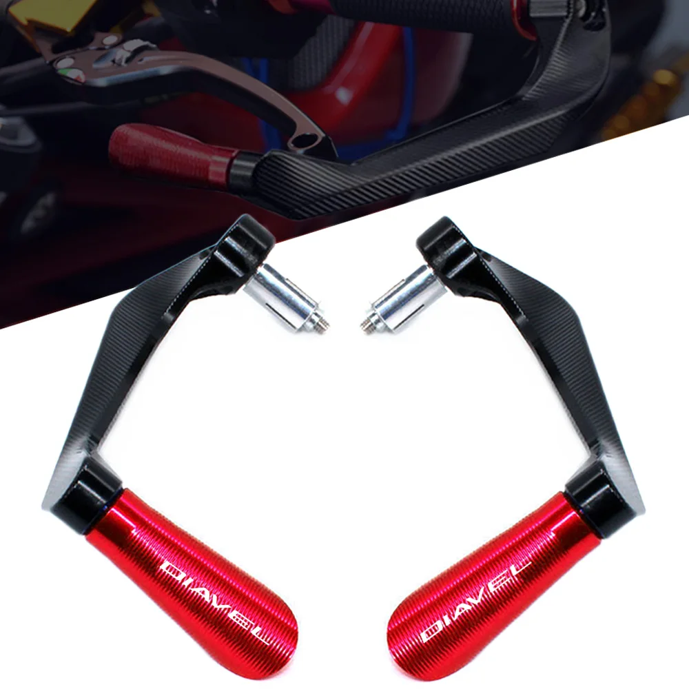 

For DUCATI Diavel XDiavel XDiavelS Motorcycle Universal Handlebar Grips Guard Brake Clutch Levers Handle Bar Guard Protect