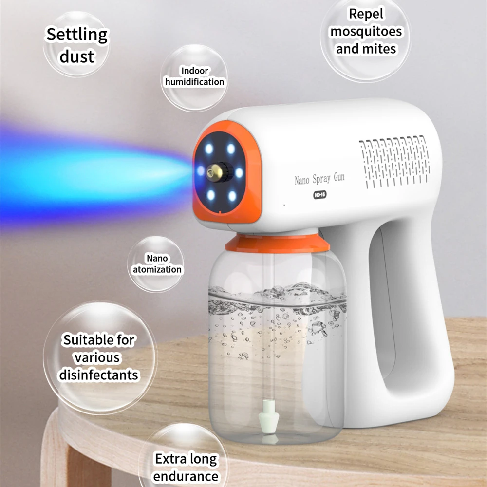 

Профессиональный дезинфицирующий распылитель, дезинфицирующий распылитель. Электростатический атомайзер ULV и беспроводной ручной нано-распылитель