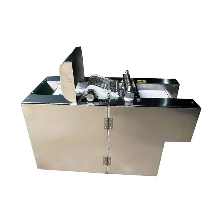 Автоматическая машина для изготовления кубиков мяса в замороженном виде