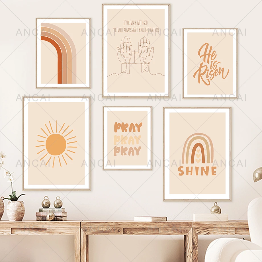 

Настенная картина на холсте, христианская Библия, католический Бог, Иисус Корона, Постер в скандинавском стиле, настенные картины для украш...