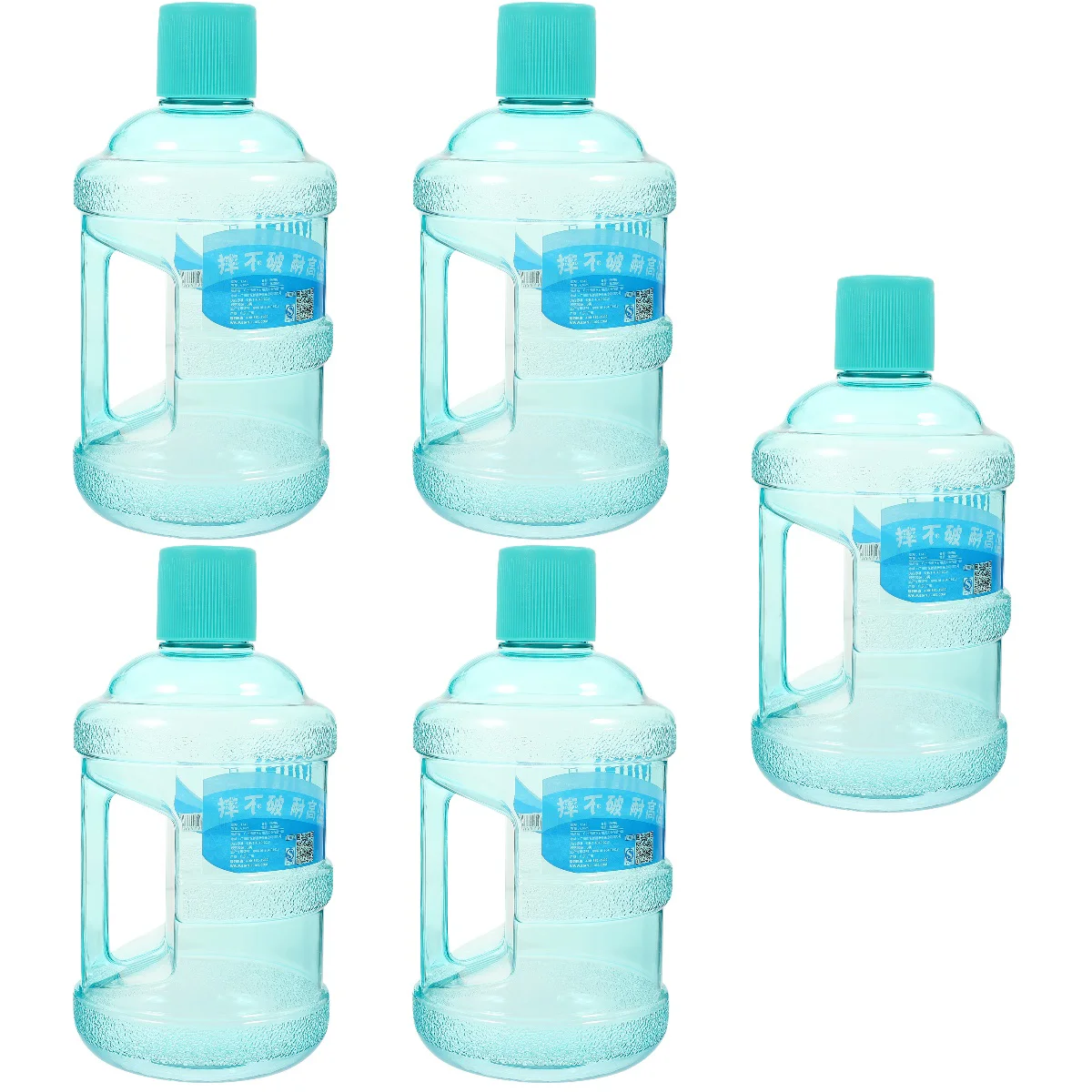 5x Household Sports Portable Bottle For Sports Sports Kettle Portable Bottle Sports Bottle for Home Friends