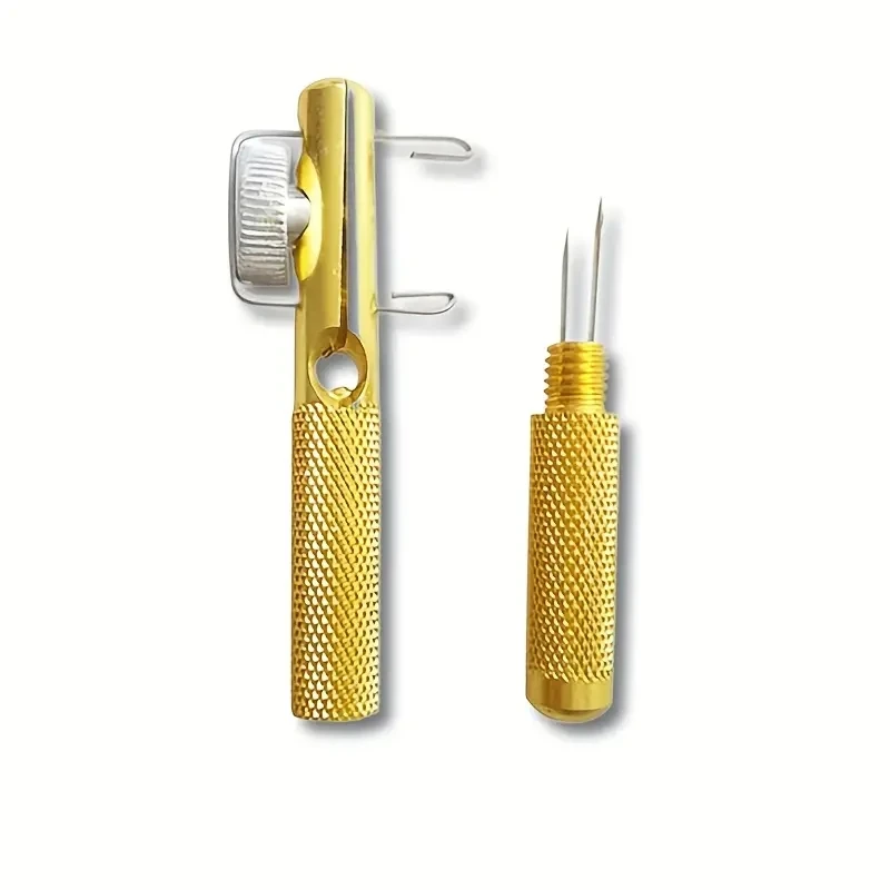

1pc Manual Quick Binding Hook, Metal Sub Line Knotting Tool,Fishing Accessories