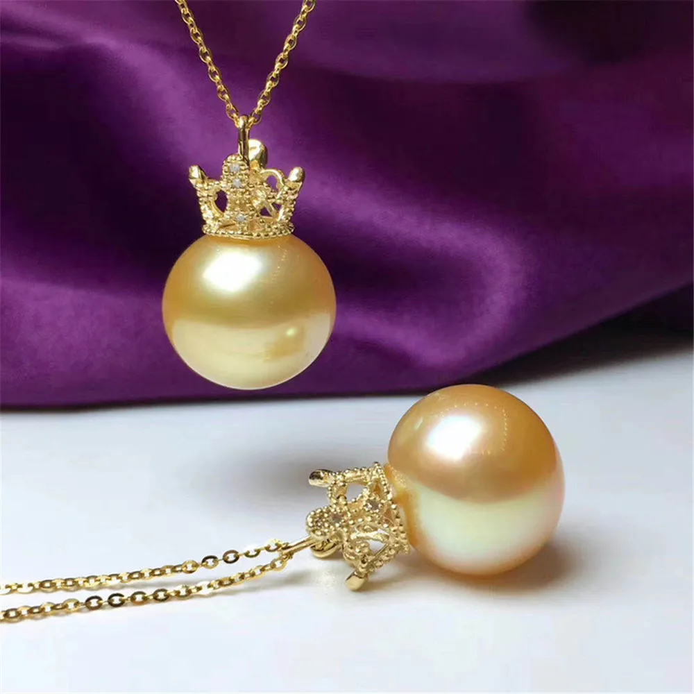 

Подвеска из настоящего 18-каратного золота AU750 в виде половины искусственной подвески, держатель для шапочки, «сделай сам», первые ювелирные ...