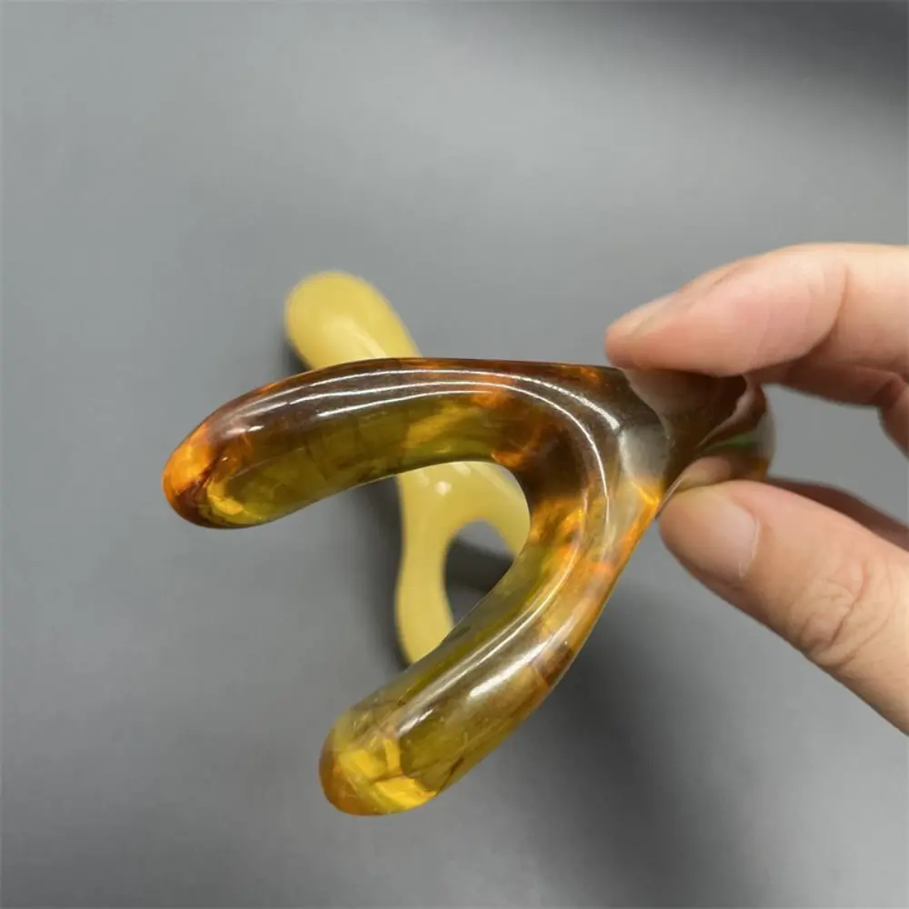 Инструмент для подтяжки носа полимерный Массажер акупунктура Y-образный скребок