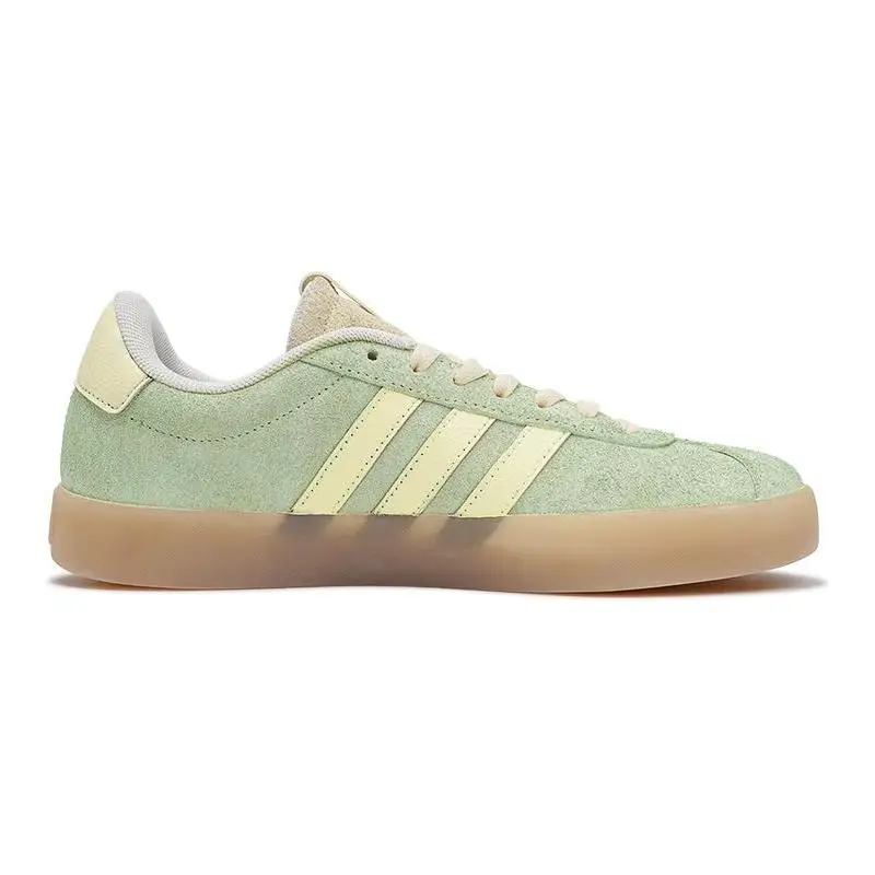 【Настроить】adidas neo Vl Court Обувь для скейтбординга Женские низкие зеленые
