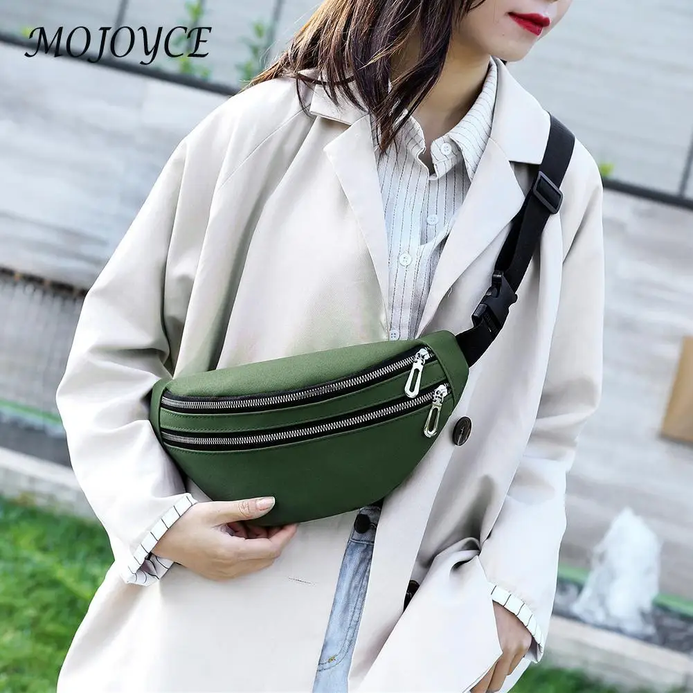 

Hot Sale Waist Packs Skillful Manufacture Casual Fanny Chest Bag Women Suede Waist Belt Pack Zipper Shoulder Crossbody Bag