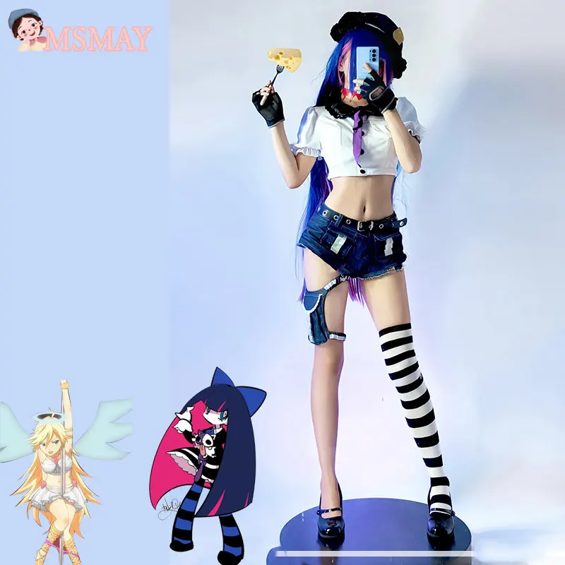 

Трусики и чулки с поясом для чулок · анархия облегающая одежда для косплея женская повседневная униформа для весны и лета