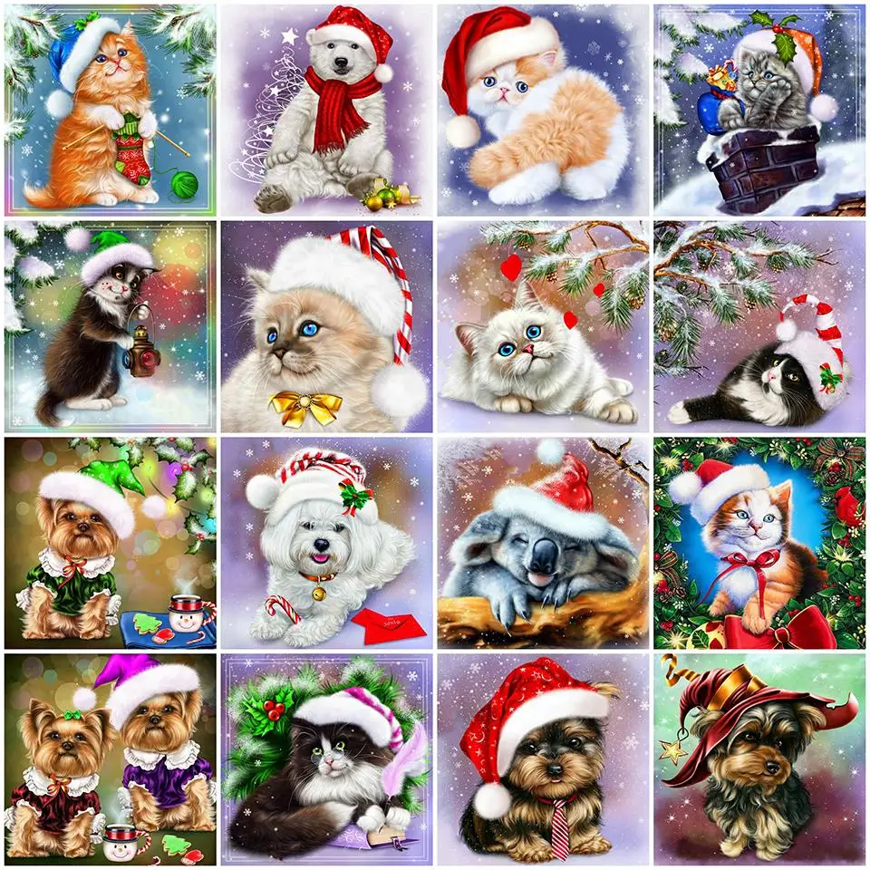 

Новое поступление, искусственные животные, мозаика, наборы для вышивки крестиком, вышивка бусинами, собака, кошка, рукоделие, детское хобби