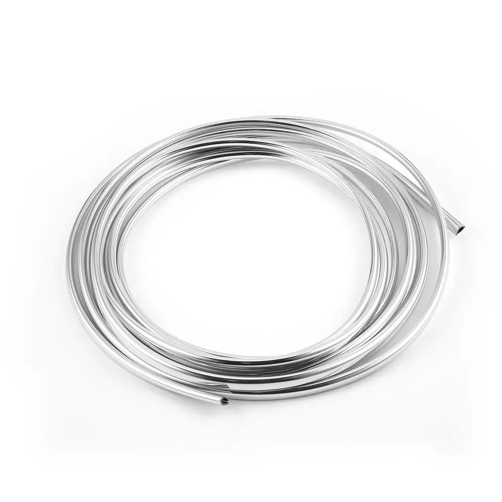 

4 м длинная хромированная молдинговая накладка «сделай сам» полоса для защиты края двери автомобиля от царапин