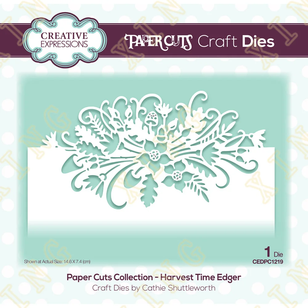 

Harvestime Edger New Metal Cutting Dies for Diy Scrapbooking Crafts Dies Cut Maker Photo Album Template Handmade Decoration