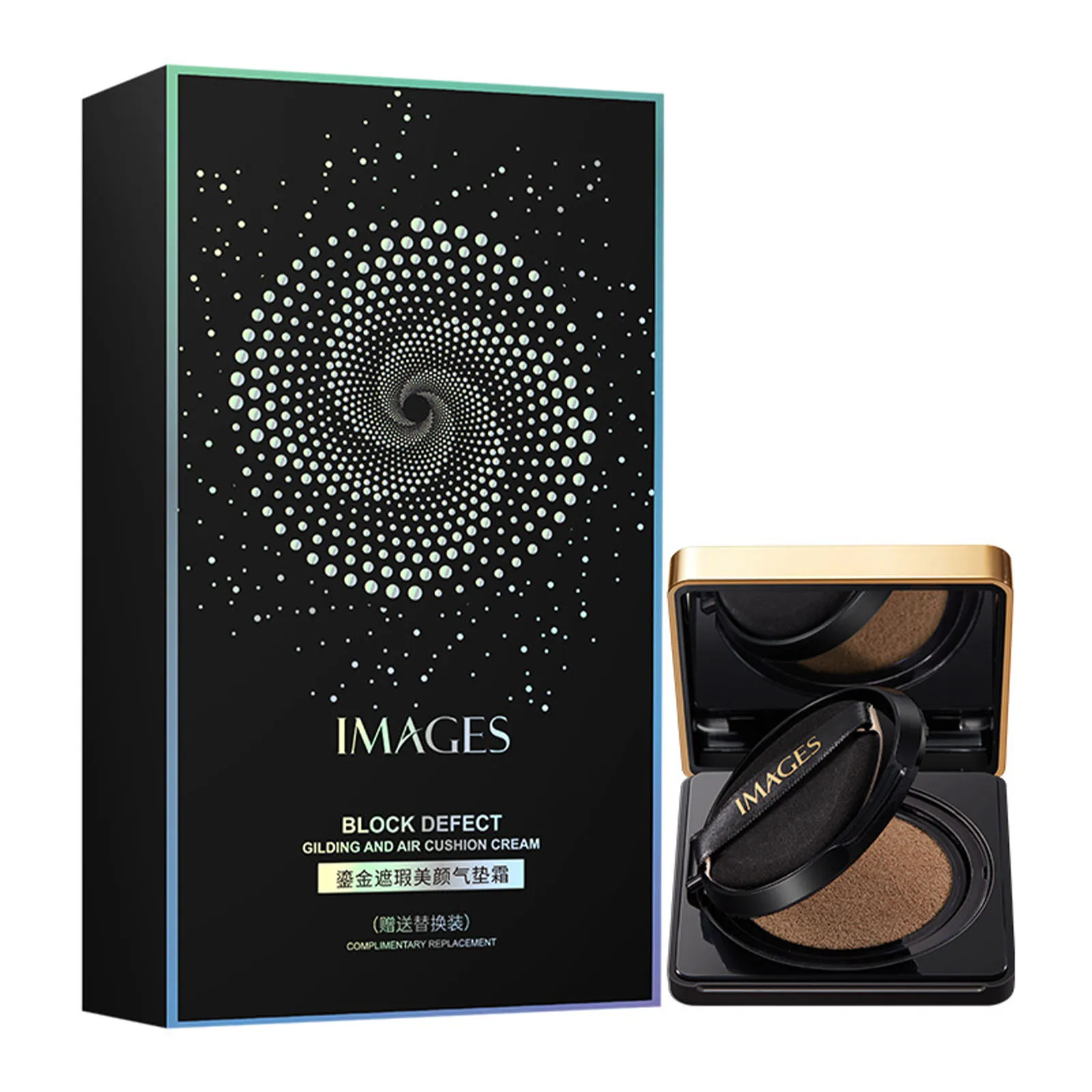 

Воздушная подушка для макияжа, светильник влажняющая основа для макияжа, Воздухопроницаемый натуральный Осветляющий макияж, легкий дышащи...