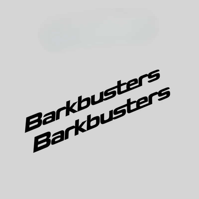

Набор Из 2 Водонепроницаемых Виниловых Наклеек Barkbusters Для Мотоциклов И Скутеров: Декор Для Боковых Панелей