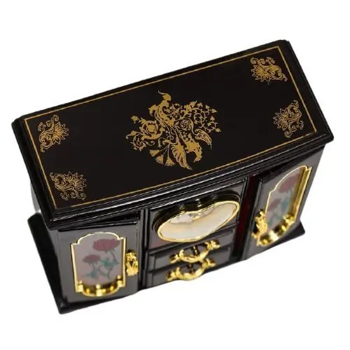Шкатулка с часами музыкальная Luxury Gift "Шкаф" 18 5 х 15 9 см