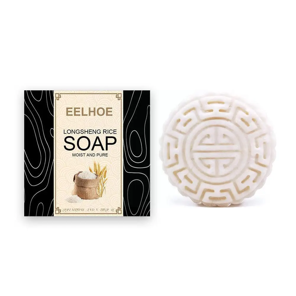 

EELHOE Original Rice Shamppoo SOAP Bar Reject Dry Hair Soap Hair Conditioning Nourishing Shampoo Growth Anti-loss Soap Hair Y3K7