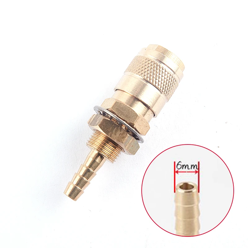 

Быстроразъемный газовый адаптер с водяным охлаждением BIGHSM M6/M8