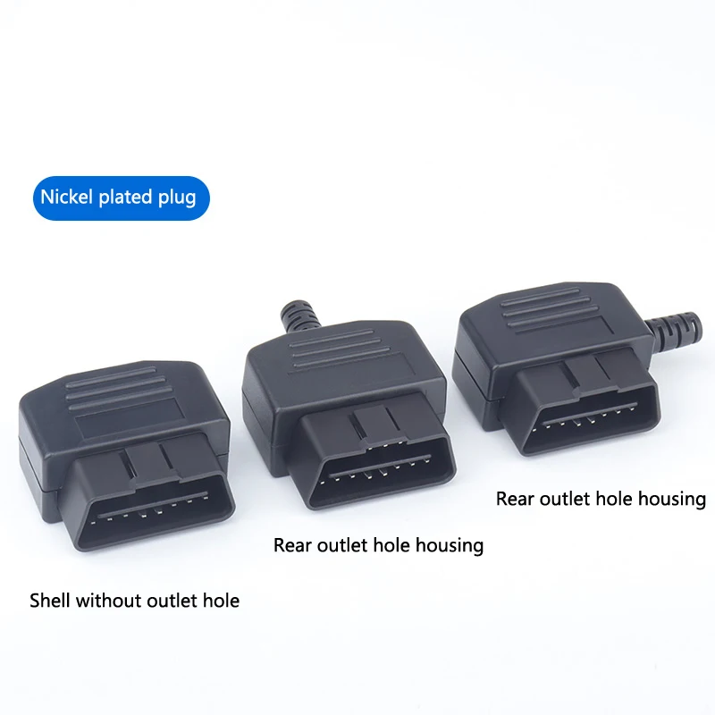 

16-контактный разъем для кабеля OBD II L Type с корпусом и винтом